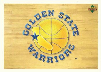 1991-92 Upper Deck Italian #139 Golden State Warriors Logo Front