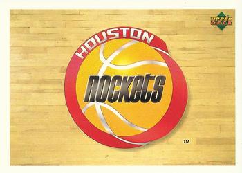 1991-92 Upper Deck Italian #140 Houston Rockets Logo Front