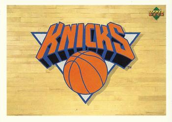 1991-92 Upper Deck Italian #148 New York Knicks Logo Front