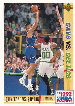 1991-92 Upper Deck Italian #167 Cleveland vs. Boston Front