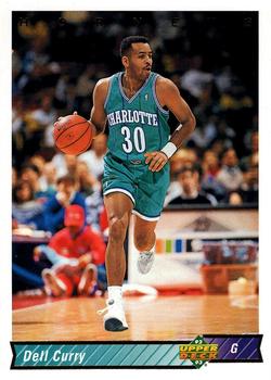 1992-93 Upper Deck European (Italian) #108 Dell Curry Front