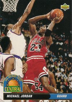 1992-93 Upper Deck European (Italian) #43 Michael Jordan Front
