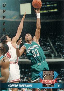 1992-93 Upper Deck European (French) #56 Alonzo Mourning Front