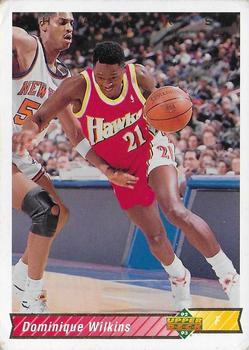 1992-93 Upper Deck European (French) #97 Dominique Wilkins Front