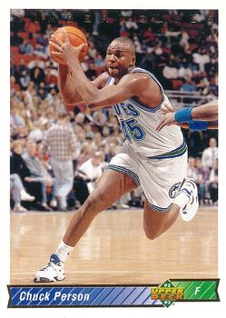 1992-93 Upper Deck European (French) #209 Chuck Person Front