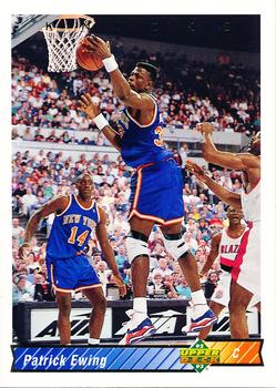 1992-93 Upper Deck European (French) #215 Patrick Ewing Front