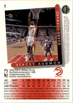 1993-94 Upper Deck Spanish #1 Stacey Augmon Back
