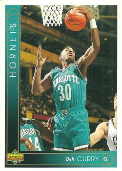 1993-94 Upper Deck Spanish #10 Dell Curry Front