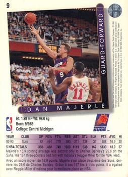 1993-94 Upper Deck French #9 Dan Majerle Back