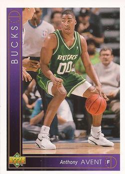 1993-94 Upper Deck French #12 Anthony Avent Front