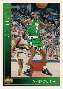 1993-94 Upper Deck French #14 Dee Brown Front