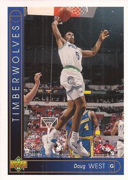 1993-94 Upper Deck French #18 Doug West Front