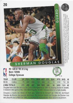 1993-94 Upper Deck French #20 Sherman Douglas Back
