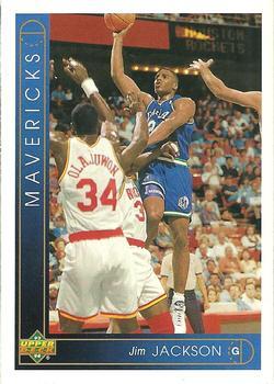 1993-94 Upper Deck French #24 Jim Jackson Front