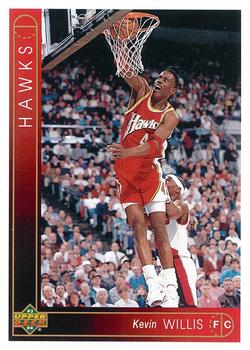 1993-94 Upper Deck French #43 Kevin Willis Front