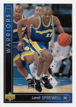 1993-94 Upper Deck French #54 Latrell Sprewell Front