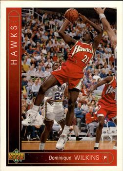 1993-94 Upper Deck French #68 Dominique Wilkins Front