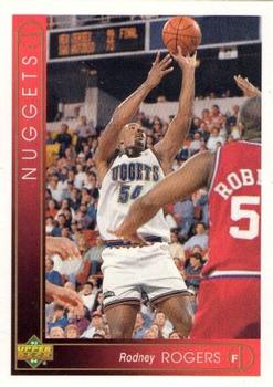 1993-94 Upper Deck French #74 Rodney Rogers Front