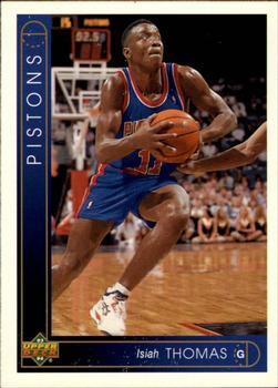 1993-94 Upper Deck French #88 Isiah Thomas Front