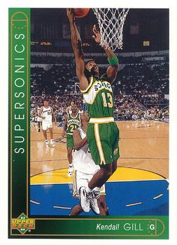 1993-94 Upper Deck French #91 Kendall Gill Front