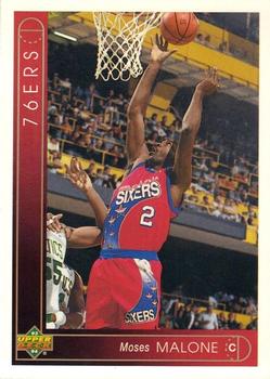 1993-94 Upper Deck French #101 Moses Malone Front