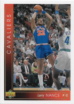 1993-94 Upper Deck French #105 Larry Nance Front