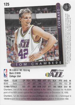 1993-94 Upper Deck French #125 Tom Chambers Back