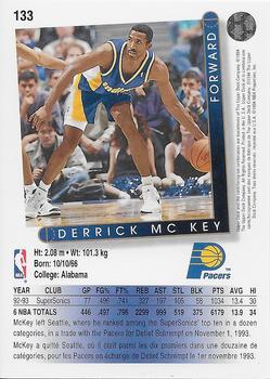 1993-94 Upper Deck French #133 Derrick McKey Back