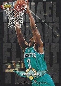 1993-94 Upper Deck French #185 Larry Johnson Front