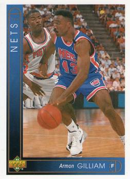 1993-94 Upper Deck French #81 Armon Gilliam Front