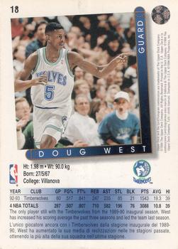 1993-94 Upper Deck Italian #18 Doug West Back