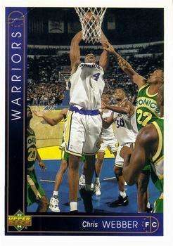1993-94 Upper Deck Italian #100 Chris Webber Front