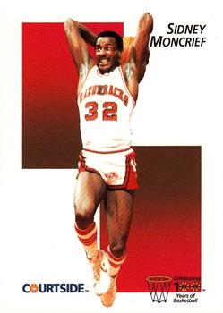 1992 Courtside Flashback #27 Sidney Moncrief Front