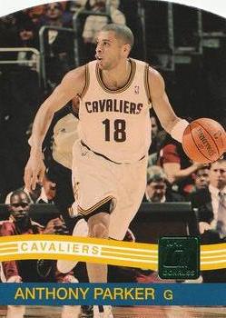 2010-11 Donruss - Die Cuts Emerald #50 Anthony Parker Front