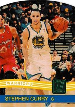 2010-11 Donruss - Die Cuts Emerald #189 Stephen Curry Front