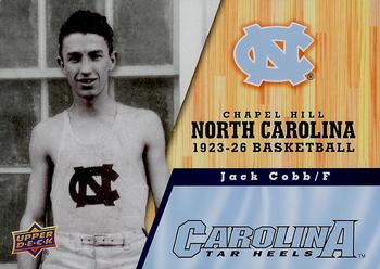 2010-11 Upper Deck North Carolina Tar Heels #4 Jack Cobb Front