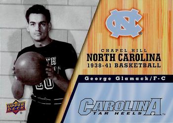 2010-11 Upper Deck North Carolina Tar Heels #5 George Glamack Front