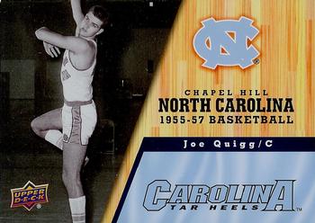 2010-11 Upper Deck North Carolina Tar Heels #12 Joe Quigg Front