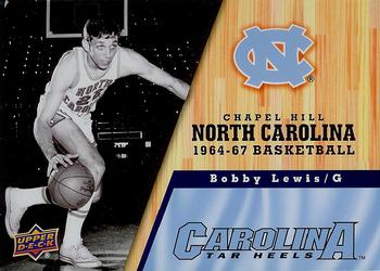 2010-11 Upper Deck North Carolina Tar Heels #16 Bobby Lewis Front