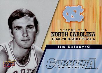 2010-11 Upper Deck North Carolina Tar Heels #20 Jim Delany Front
