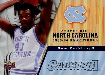 2010-11 Upper Deck North Carolina Tar Heels #42 Sam Perkins Front