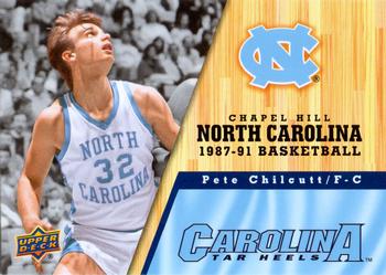 2010-11 Upper Deck North Carolina Tar Heels #56 Pete Chilcutt Front
