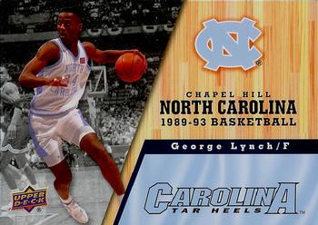 2010-11 Upper Deck North Carolina Tar Heels #59 George Lynch Front