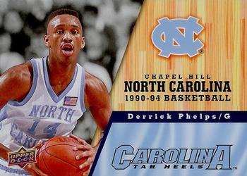 2010-11 Upper Deck North Carolina Tar Heels #64 Derrick Phelps Front