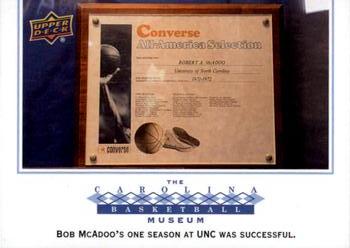 2010-11 Upper Deck North Carolina Tar Heels #125 Bob McAdoo's All-America Award Front