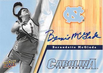 2010-11 Upper Deck North Carolina Tar Heels - Autographs #35 Bernadette McGlade Front