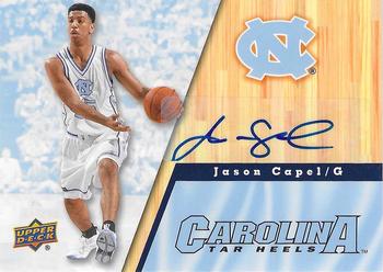 2010-11 Upper Deck North Carolina Tar Heels - Autographs #76 Jason Capel Front