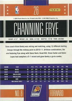 2010-11 Panini Classics #26 Channing Frye Back
