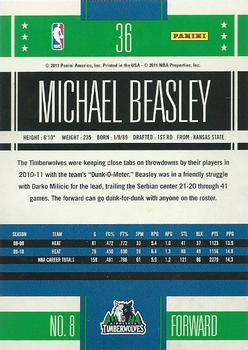 2010-11 Panini Classics #36 Michael Beasley Back