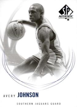 2010-11 SP Authentic #45 Avery Johnson Front
